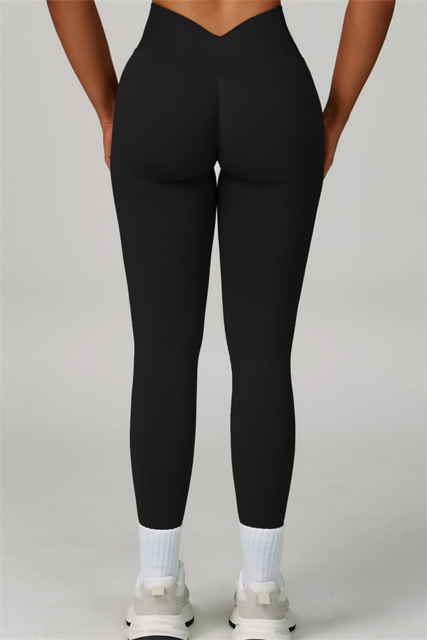 Legginsy Power — Czarny