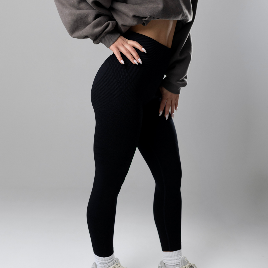 Modelujące Legginsy 3D Lunare Czarny