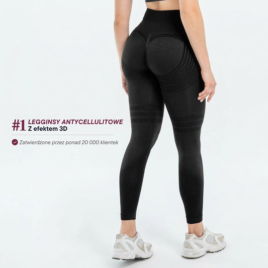 Legginsy 3D – Push-Up & Antycellulitowe