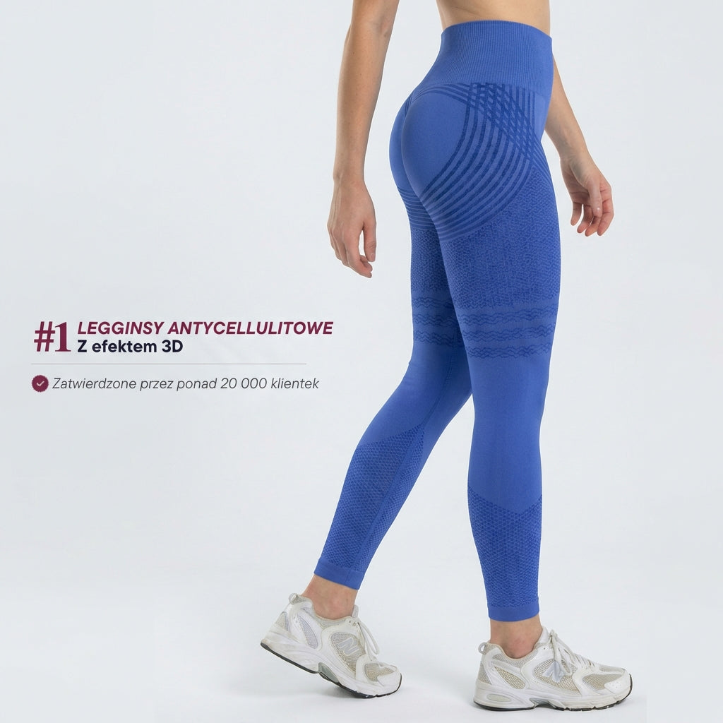 Legginsy 3D – Push-Up & Antycellulitowe