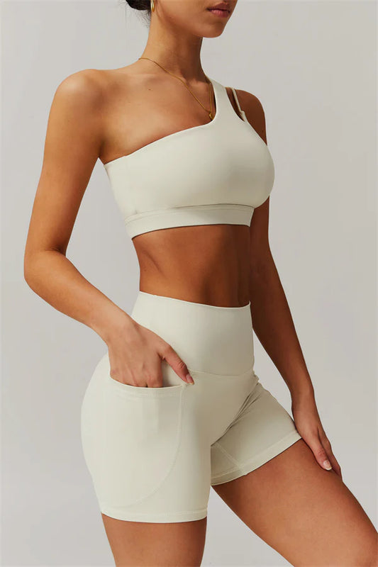 Bloom Sports Bra & Shorts Set