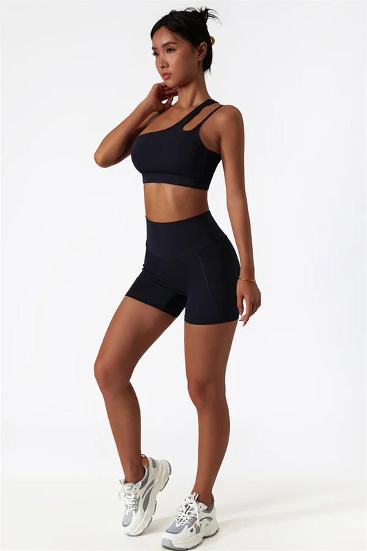 Bloom Sports Bra & Shorts Set