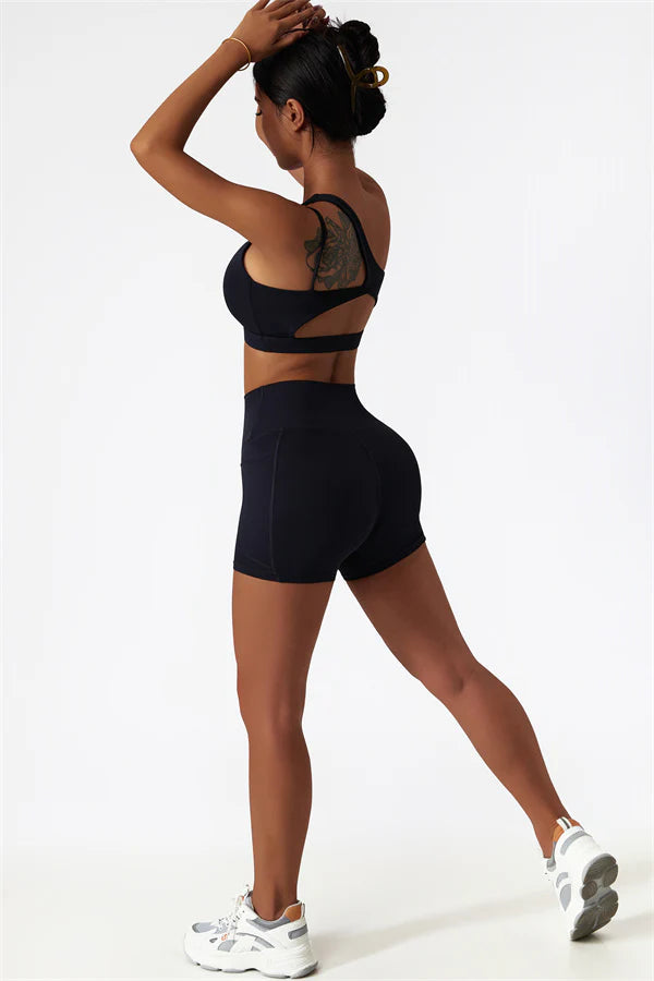 Bloom Sports Bra & Shorts Set