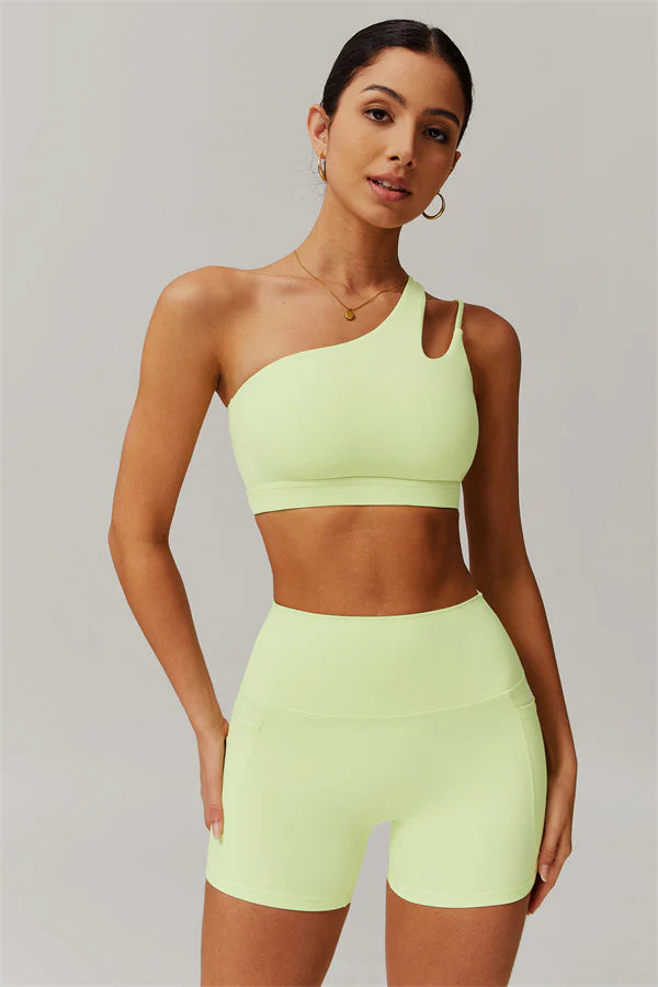 Bloom Sports Bra & Shorts Set