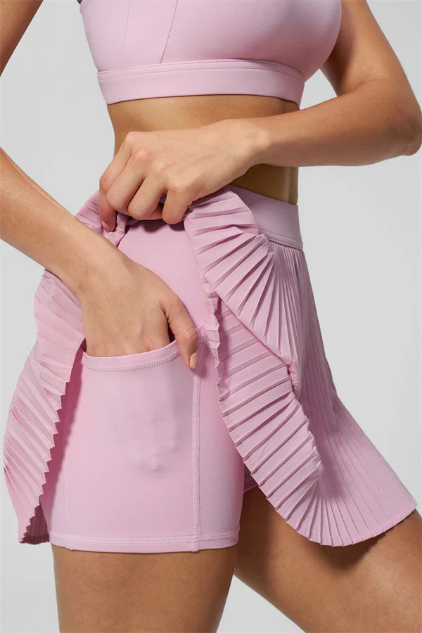 The Balance Sports Bra Tennis Skirt 2-Piece Set