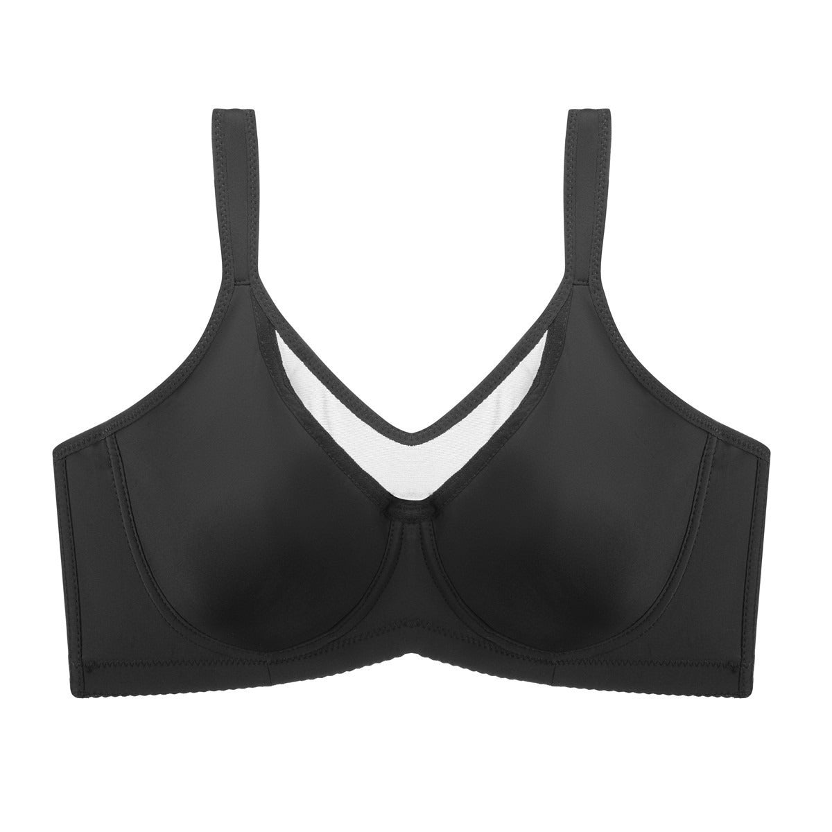Biustonosz minimalizujący Cloud-Comfort – czarny