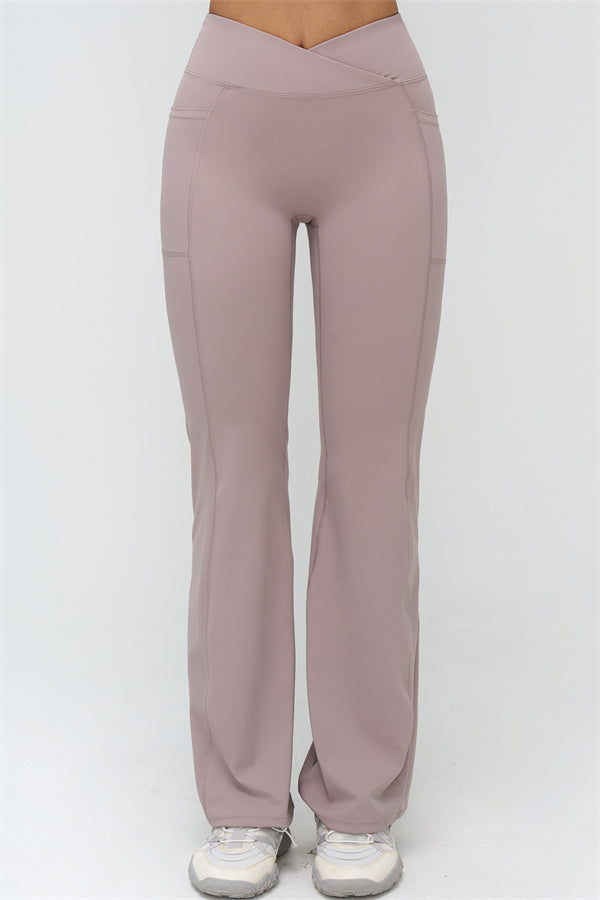 The Flourish Flared Leggings - Blossom 2