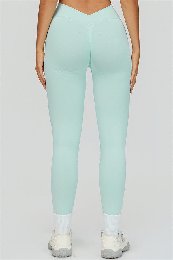 Legginsy Power — Morska zieleń