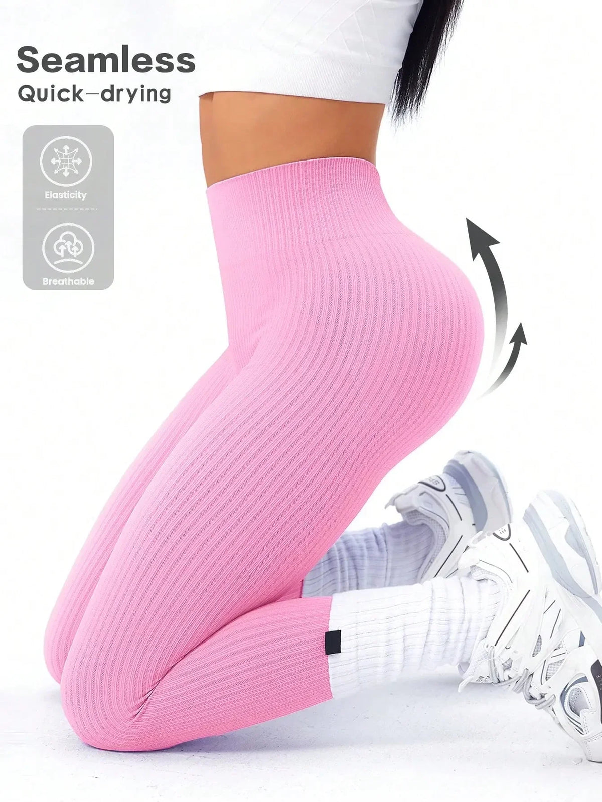 Legginsy Rib Seamless