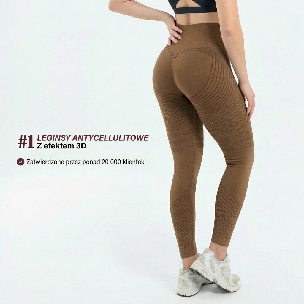 Legginsy 3D – Push-Up & Antycellulitowe